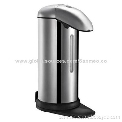 Automatic Sensor Soap Dispenser, Built-in infrared Smart Sensor, Base Wall-mounted Stainless Steel